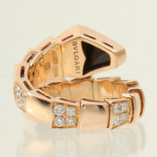 18K 玫瑰金 Serpenti Viper 戒指 #49