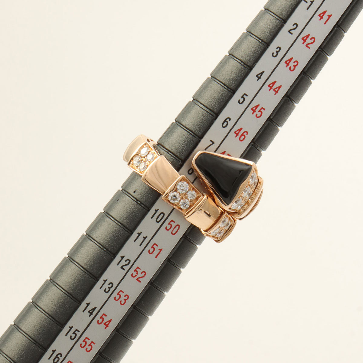 18K 玫瑰金 Serpenti Viper 戒指 #49