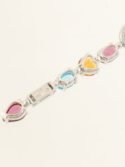 18K Allegra Necklace Silver/Multi