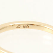4℃ 10K Diamond Design Ring #52 Gold