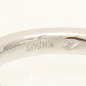 4℃ 18K Diamond Design Ring #48 Silver
