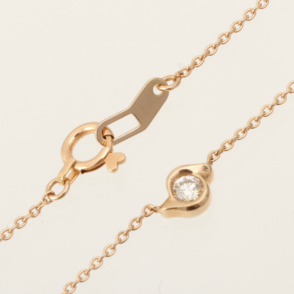STAR JEWELRY 18K钻石项链 玫瑰金