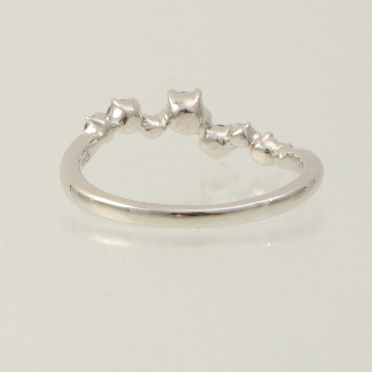 STAR JEWELRY 18K蓝宝石钻石戒指 #47 蓝色/银色