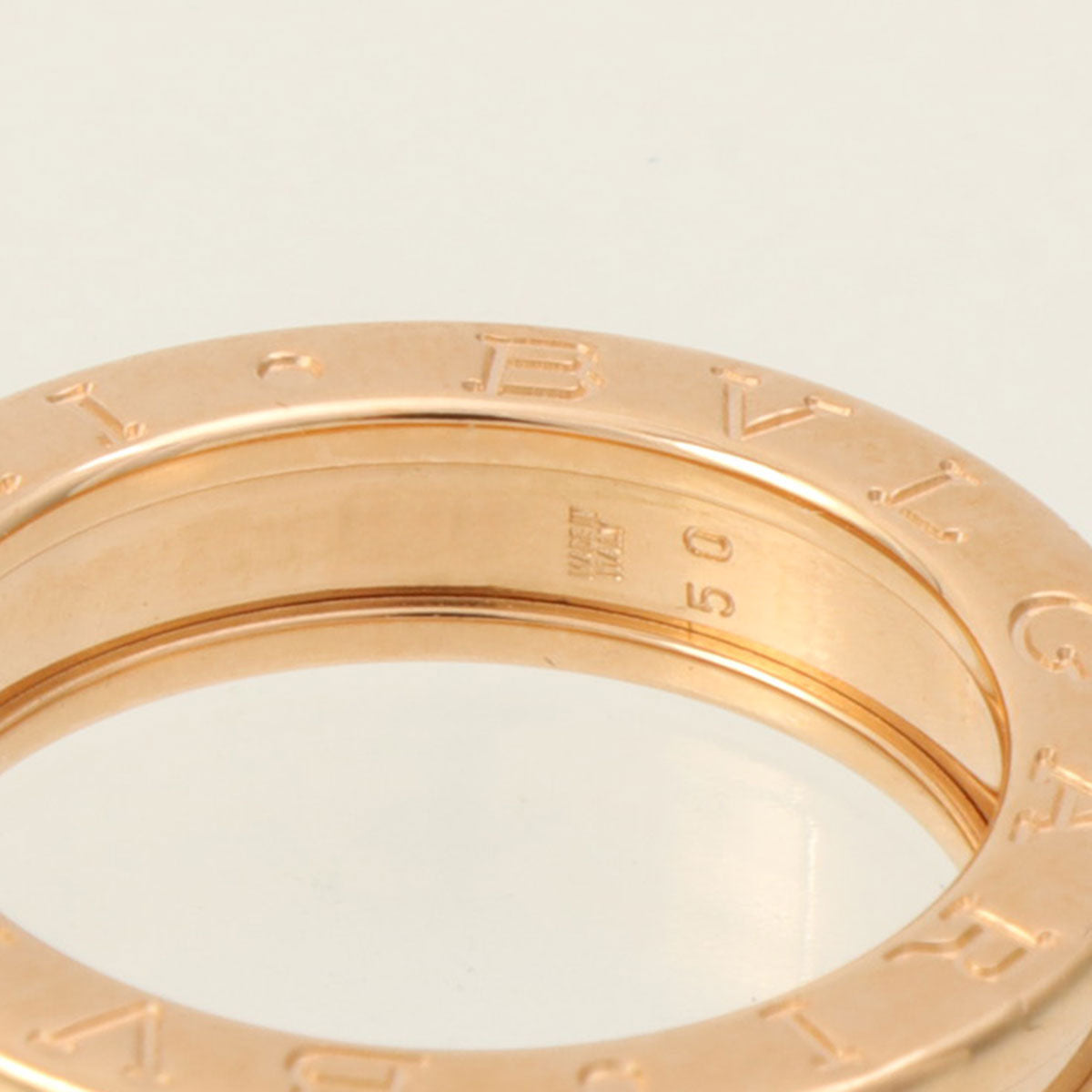 18K B.zero1 Ring #50 Pink Gold