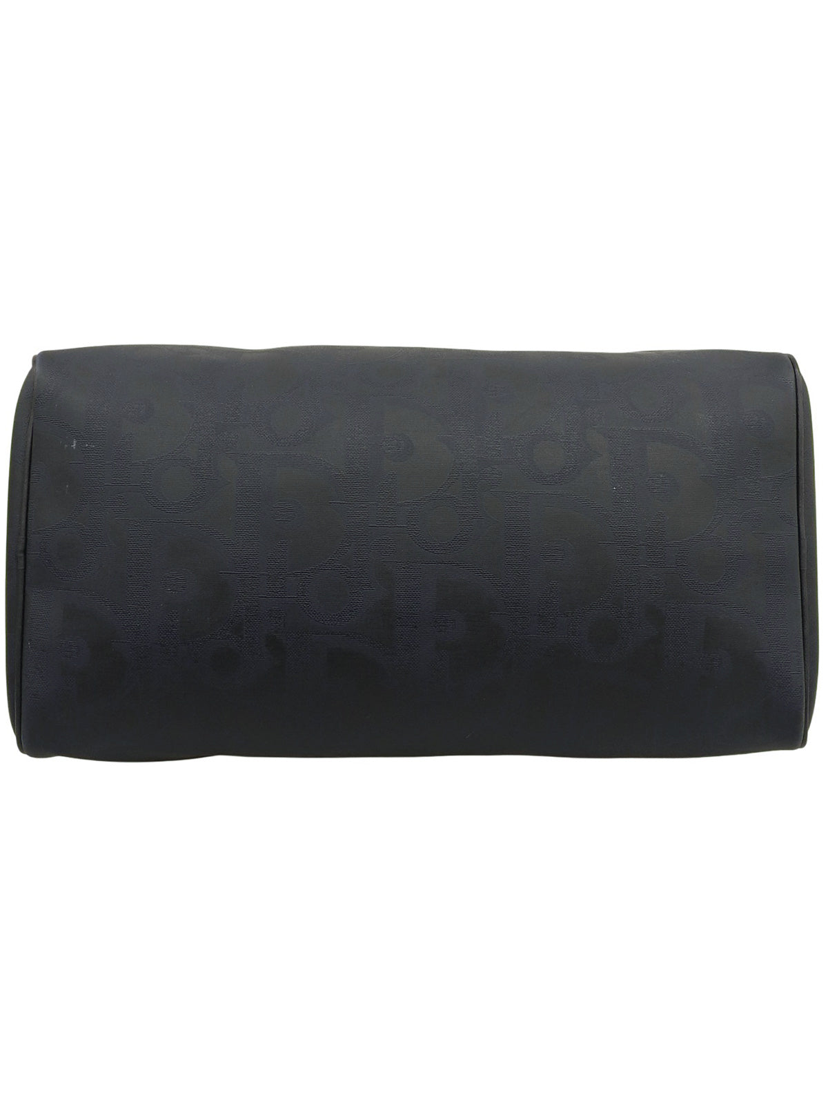 トロッターパターンロゴプレートボストンバッグ ネイビー