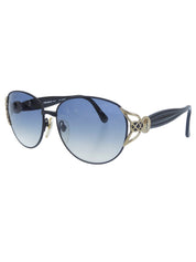 サイドロゴプレートサングラス ブラック