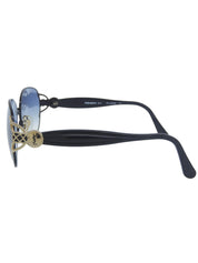 サイドロゴプレートサングラス ブラック