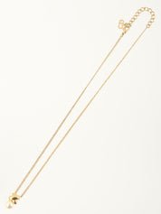 珍珠十字架图案金项链