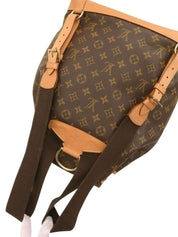 1999 Monogram Montsouris GM Canvas Bag, Brown