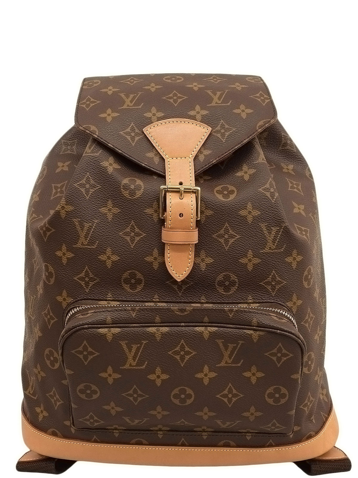 1999 Monogram Montsouris GM Canvas Bag, Brown