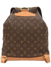 1999 Monogram Montsouris GM Canvas Bag, Brown