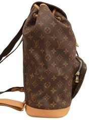 1999 Monogram Montsouris GM Canvas Bag, Brown