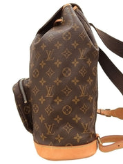 1999 Monogram Montsouris GM Canvas Bag, Brown