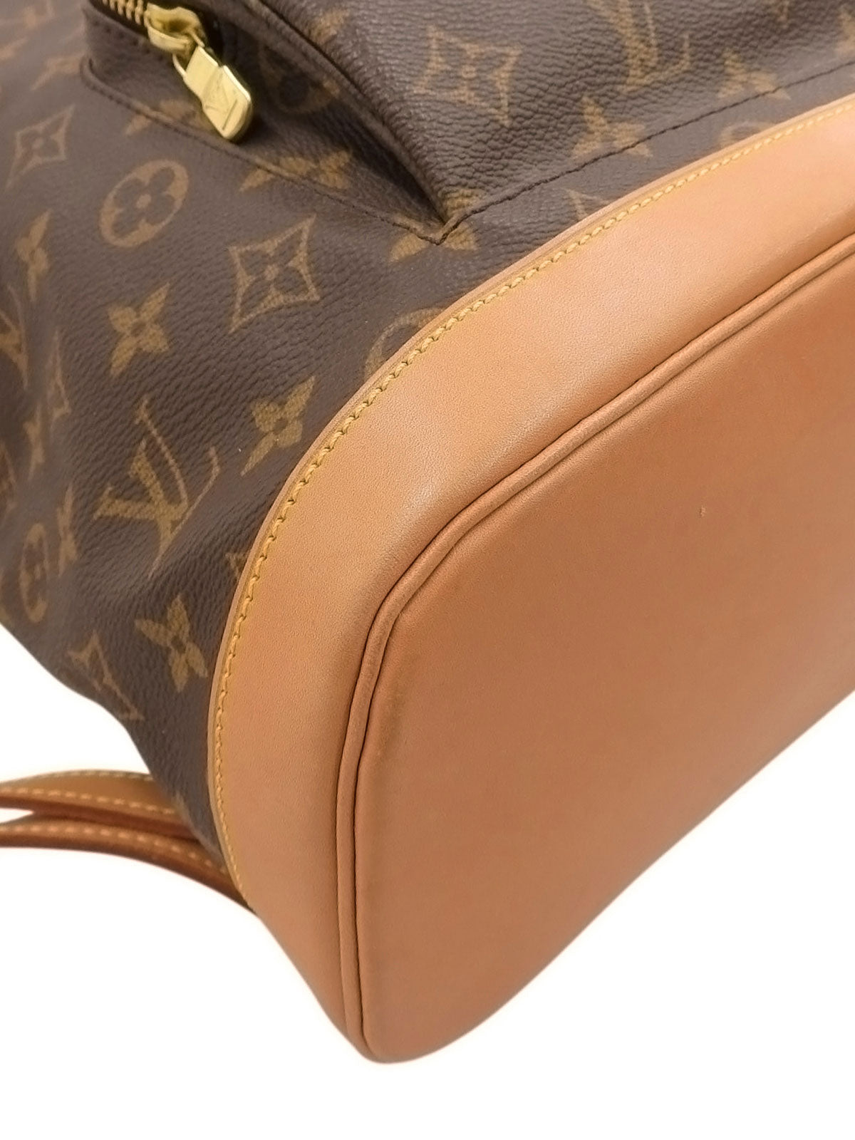 1999 Monogram Montsouris GM Canvas Bag, Brown