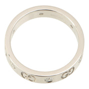 18K 6P Diamond Icon Ring #51 Silver