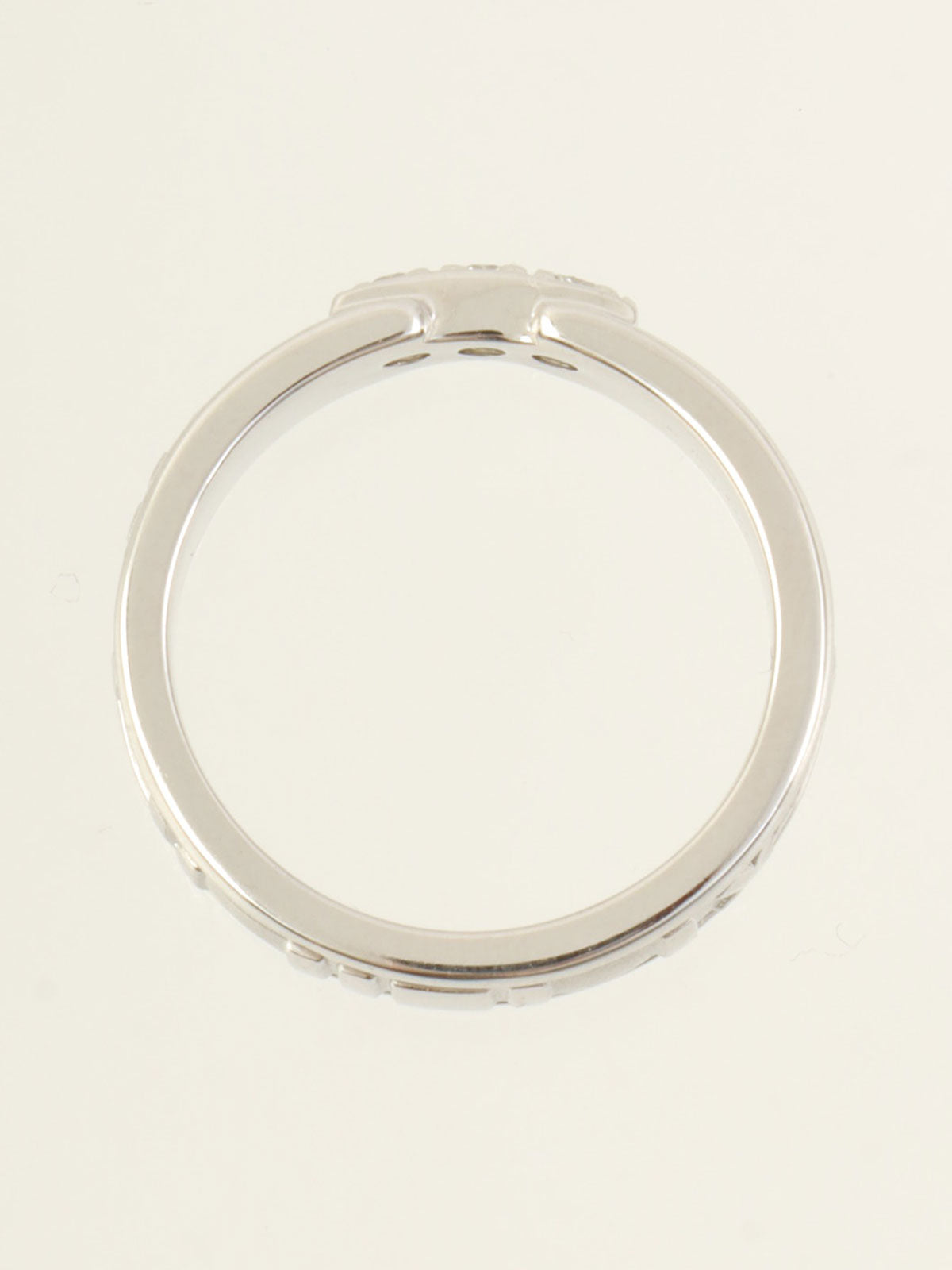 18K Diamond Atlas Ring in Silver