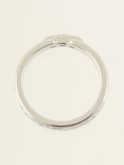 18K Diamond Atlas Ring in Silver