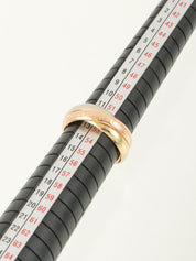 18Kトリニティリング イエローゴールド/ピンクゴールド/ホワイトゴールド