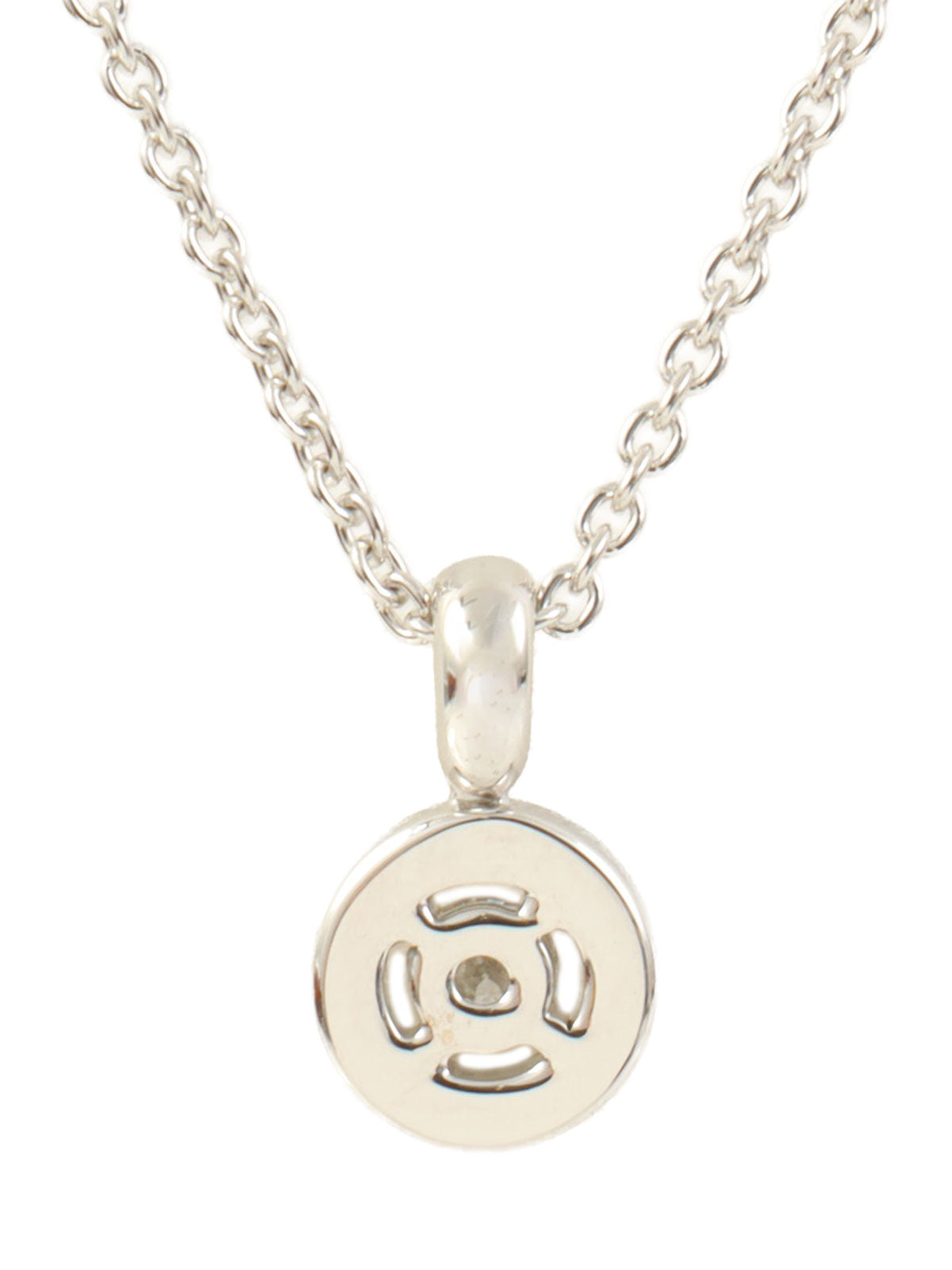 18K Diamond Bvlgari Bvlgari Necklace in Silver