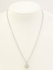 18K Diamond Bvlgari Bvlgari Necklace in Silver