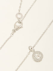 18K Diamond Bvlgari Bvlgari Necklace in Silver