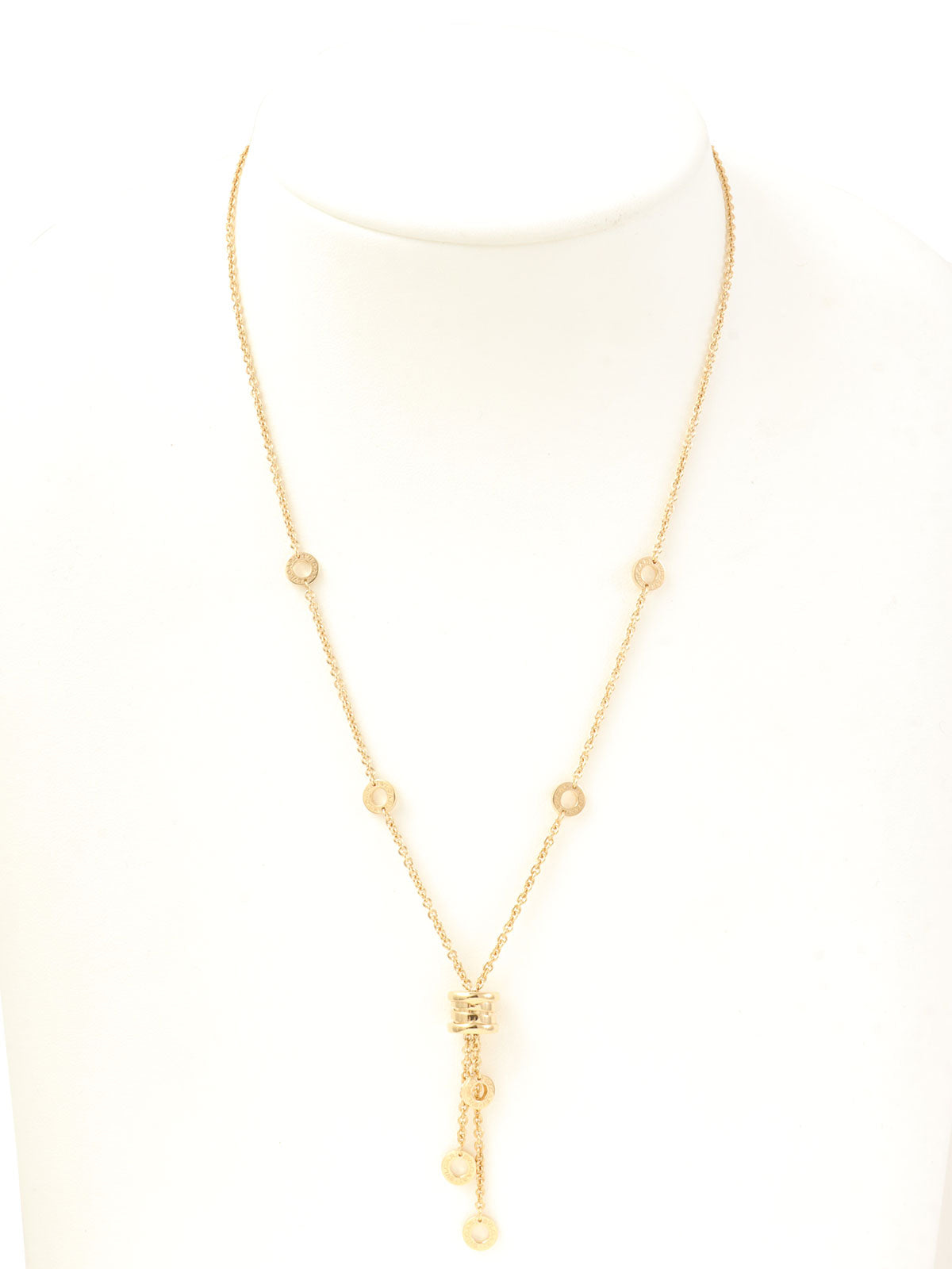 18K B.zero1 Element Necklace Gold