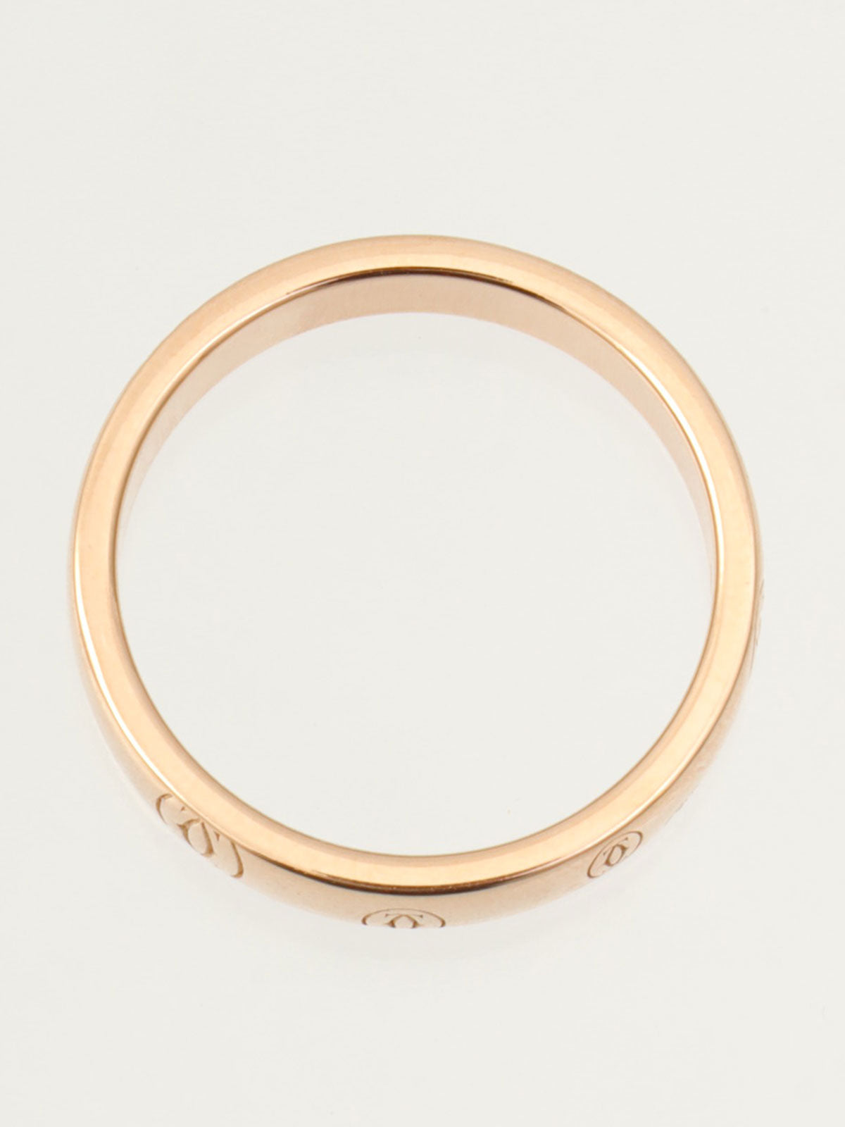 18Kハッピーバースデーリング ピンクゴールド