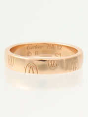 18Kハッピーバースデーリング ピンクゴールド