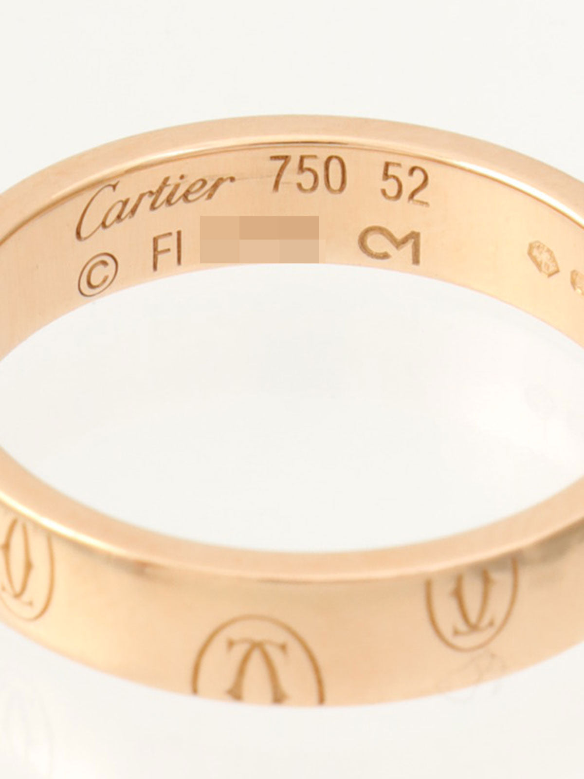 18Kハッピーバースデーリング ピンクゴールド