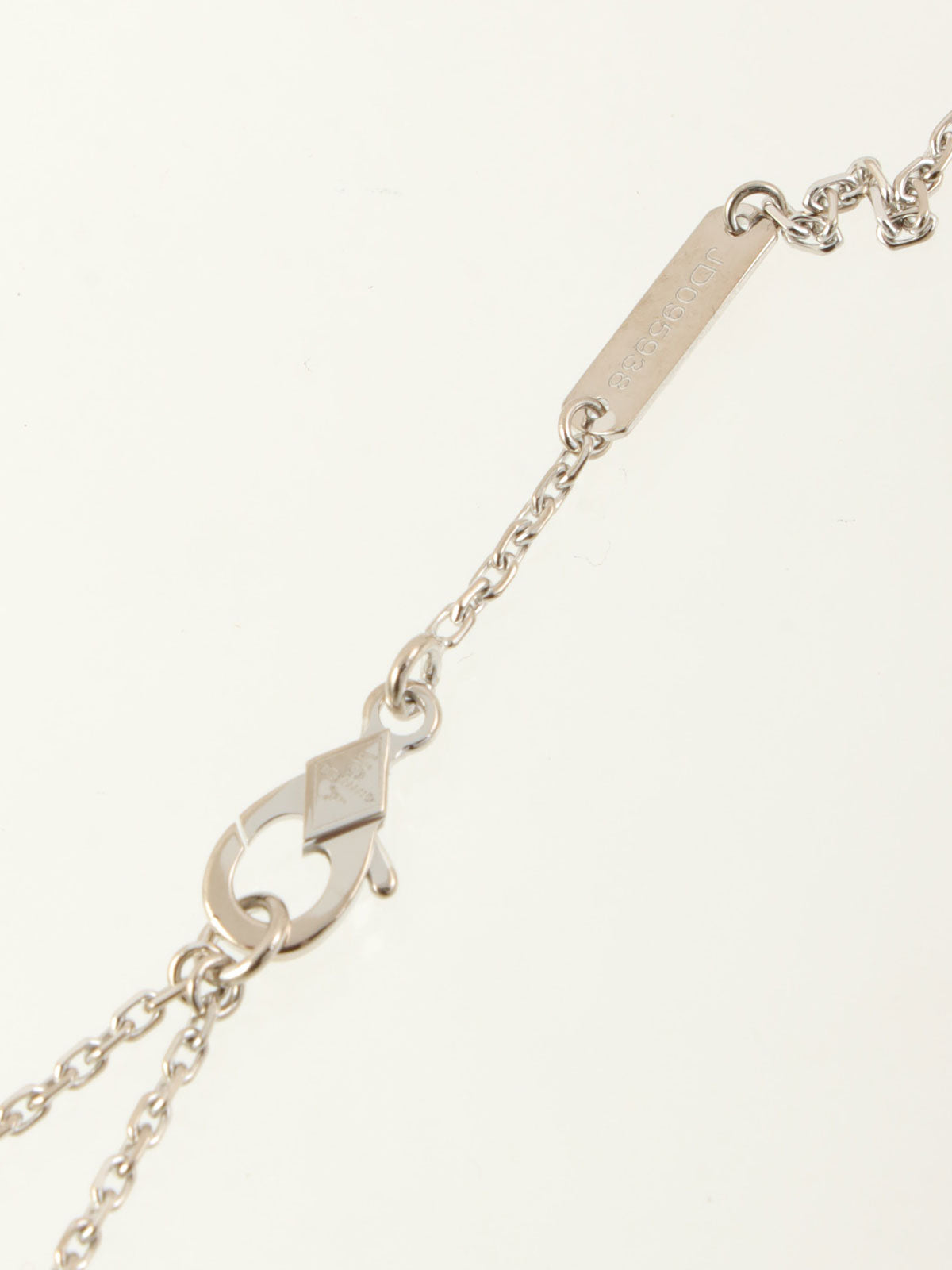 18Kヴィンテージアルハンブラネックレス ブルー/シルバー