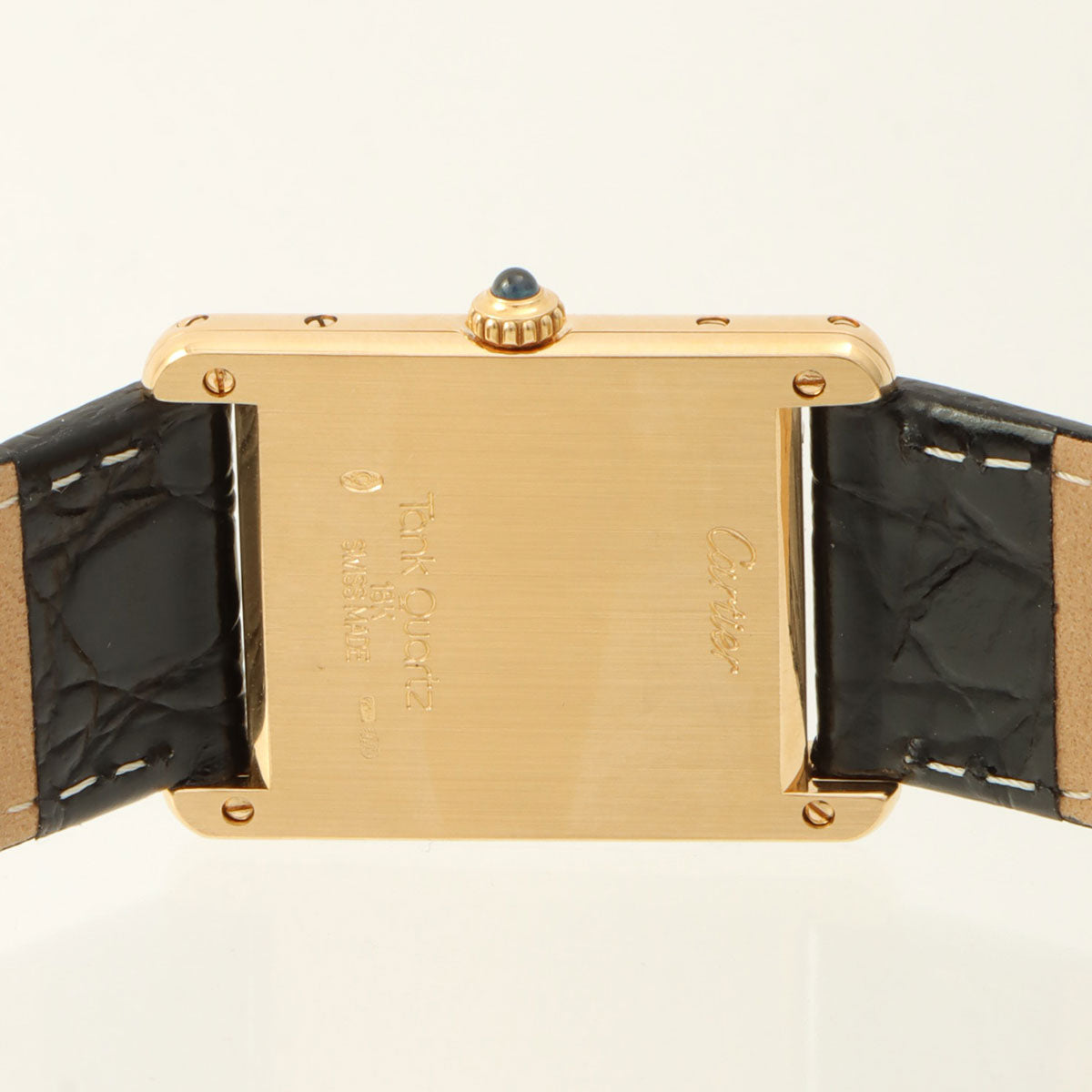18K Tank Louis 23毫米 W1512856 石英 象牙色