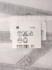 Bolduk Pattern Short Sleeve T-Shirt White/Brown