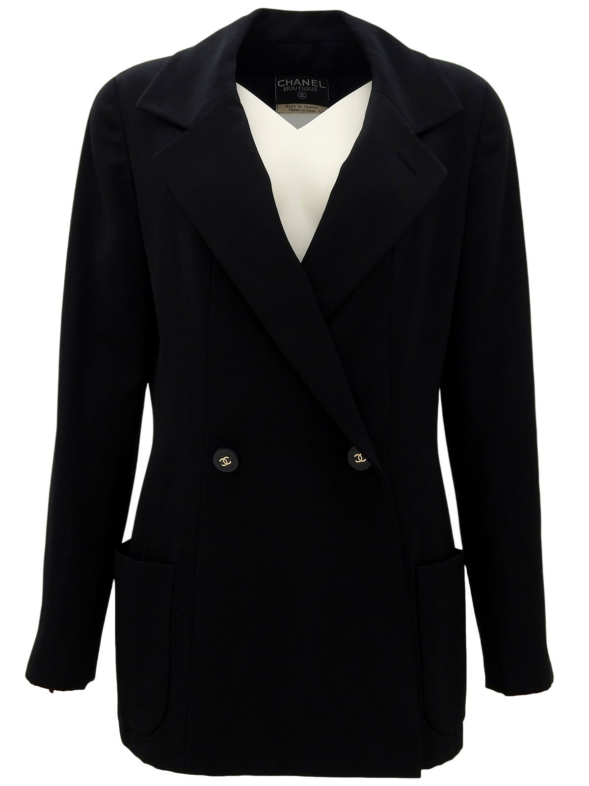 1994年製 CCマークボタンジャケット ブラック #38