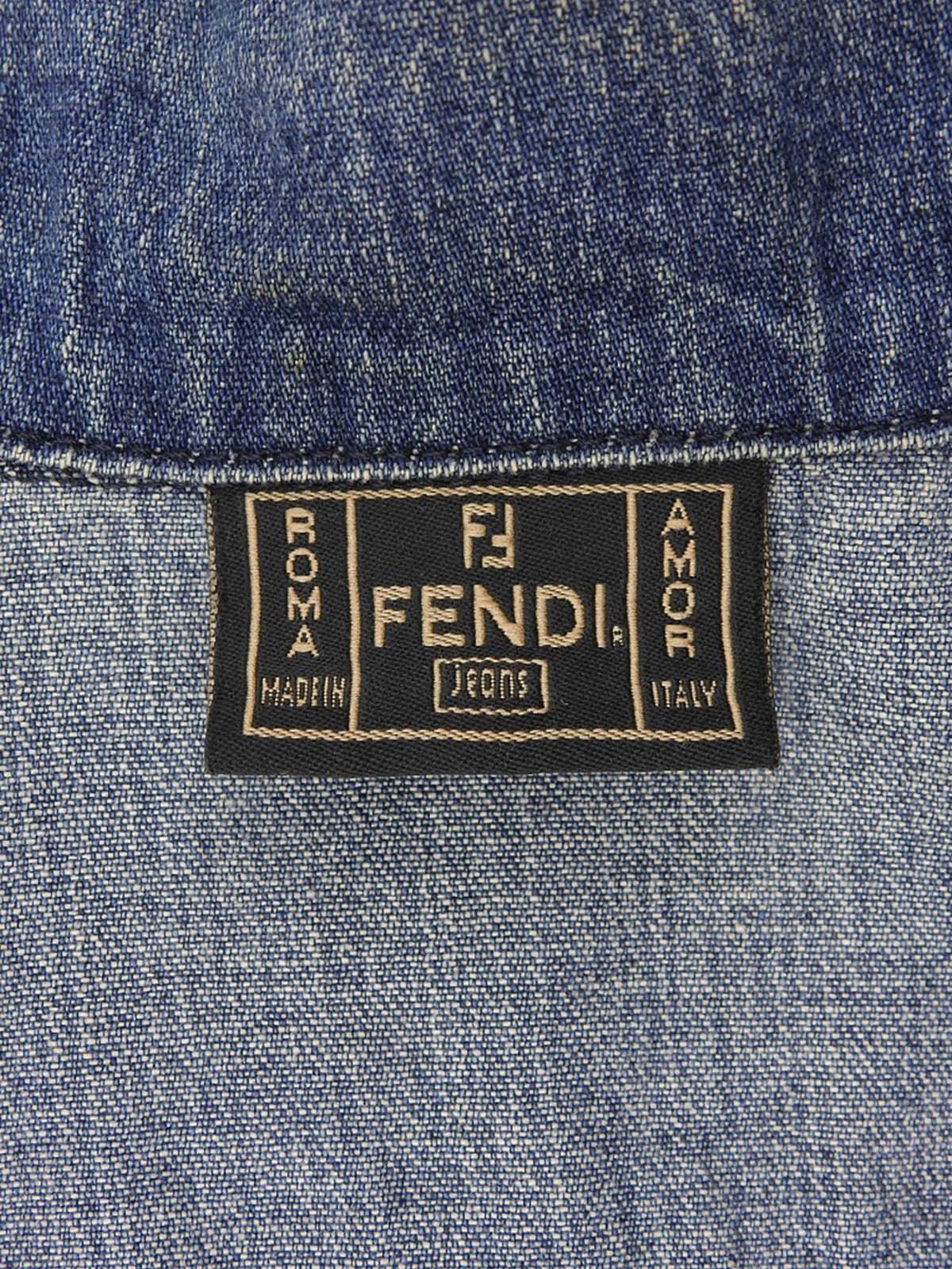 Indigo Rhinestone Denim Jacket