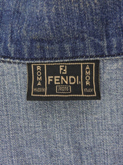 Indigo Rhinestone Denim Jacket