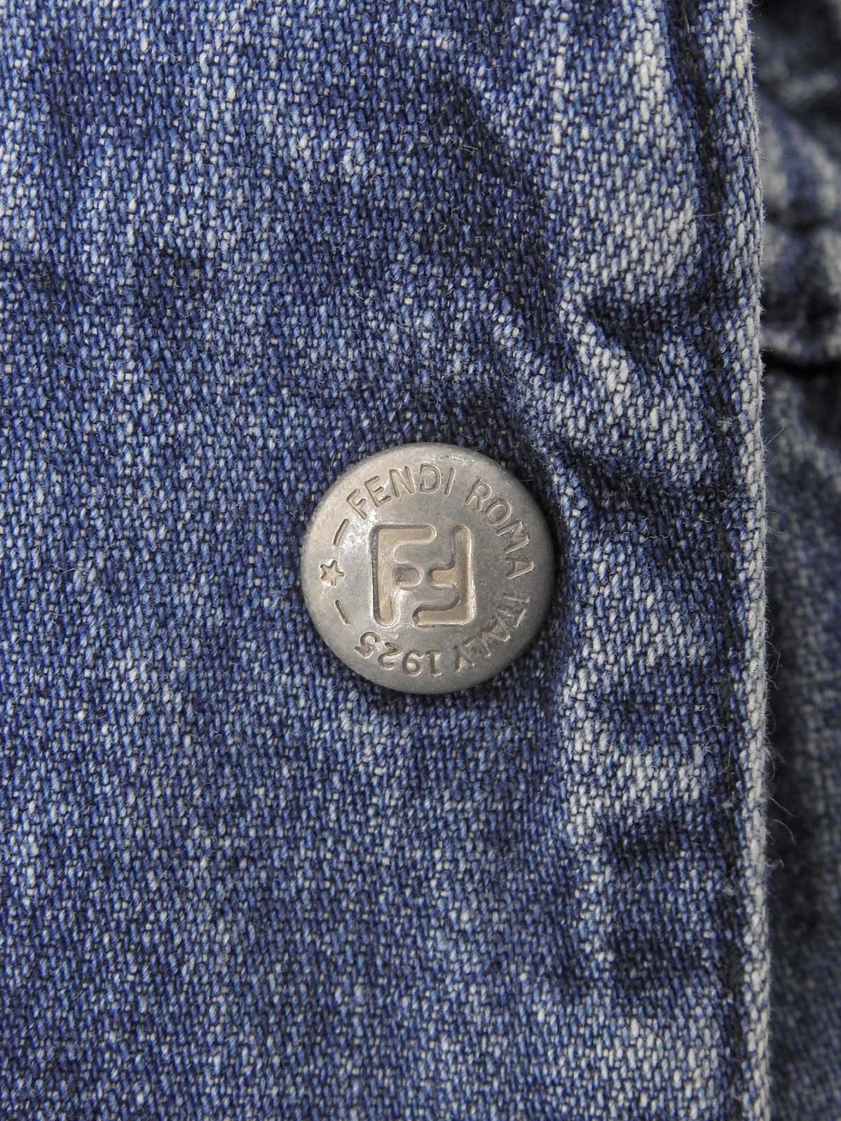 Indigo Rhinestone Denim Jacket