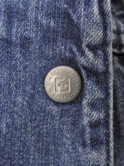 Indigo Rhinestone Denim Jacket