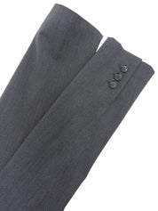 Wool striped pattern jacket, gray, #42