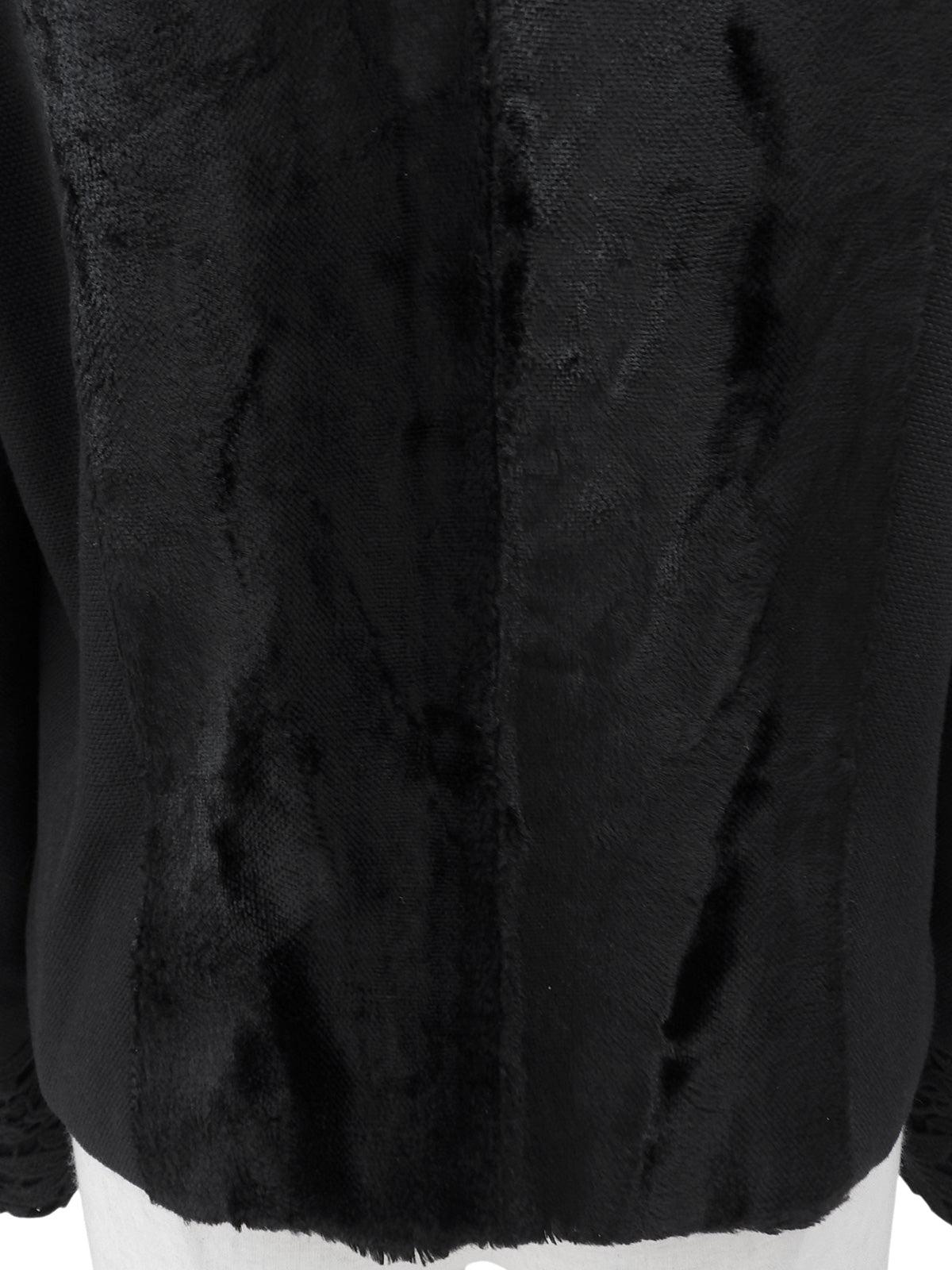 Wool zip-up jacket, black, #26