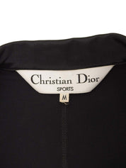 Logo Emblem Embroidered Jacket Black