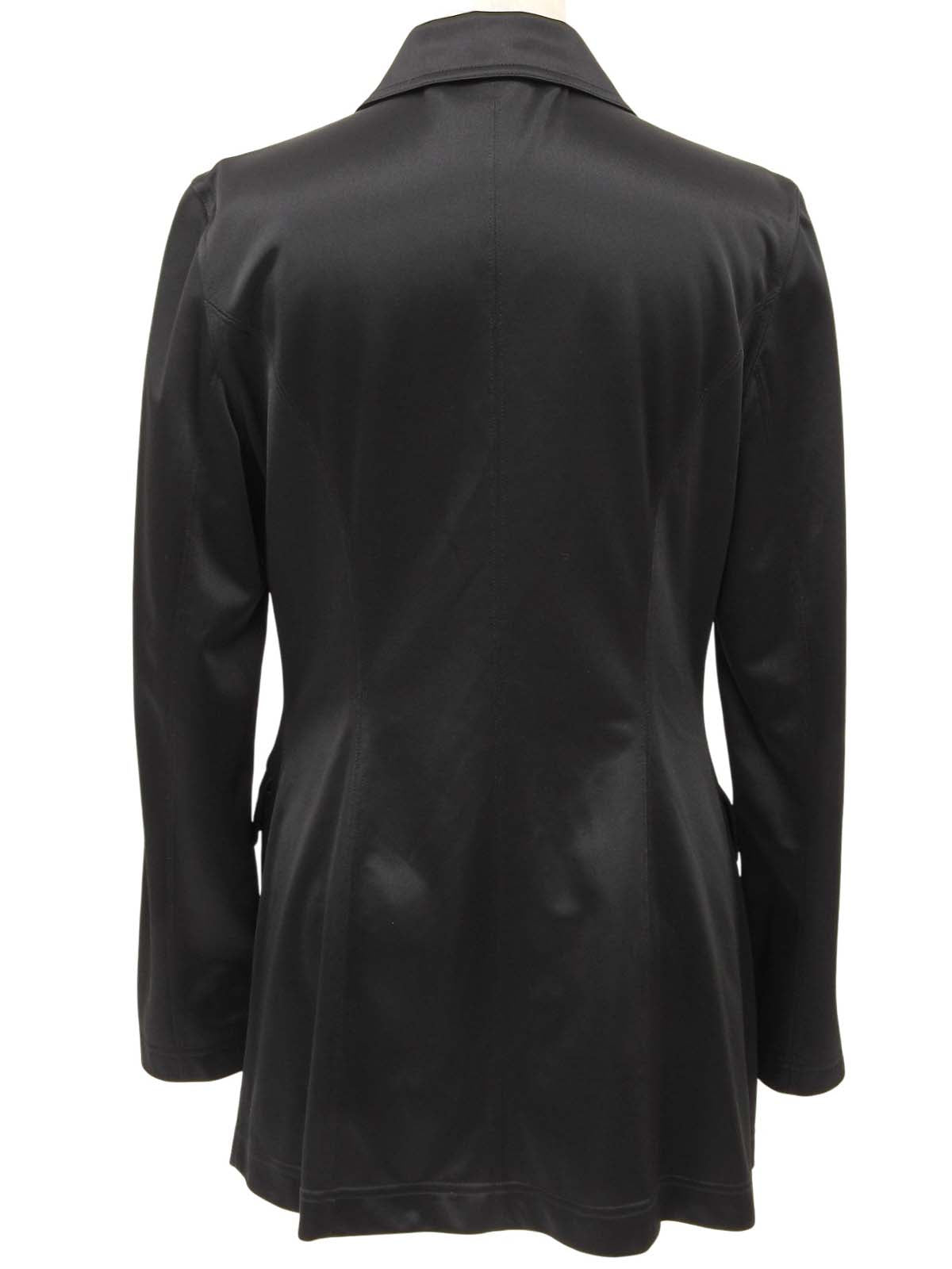 Logo Emblem Embroidered Jacket Black