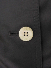 Logo Emblem Embroidered Jacket Black