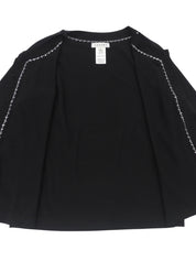 Macadam Chain Cardigan Black #L