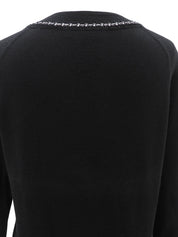 Macadam Chain Cardigan Black #L