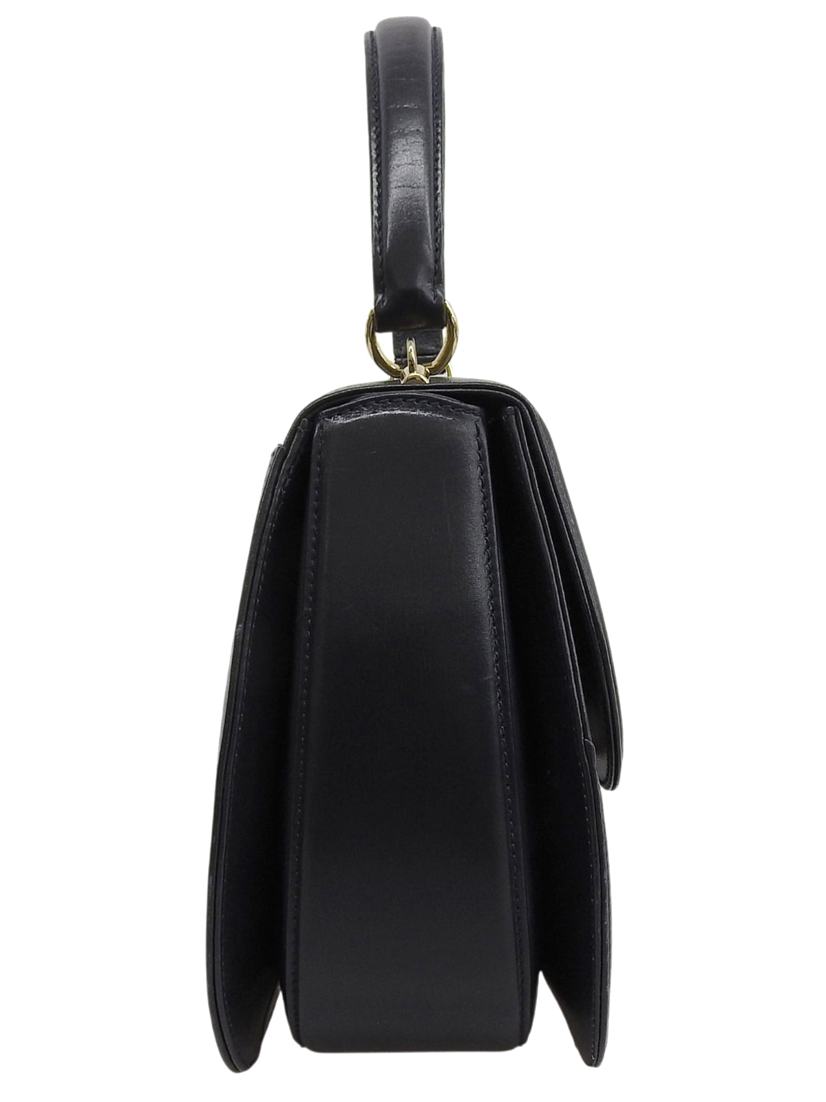 马蹄形盘子双向包，海军蓝