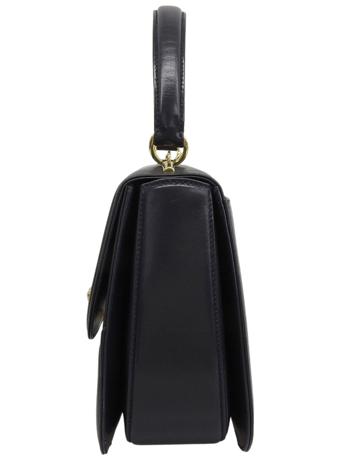 马蹄形盘子双向包，海军蓝