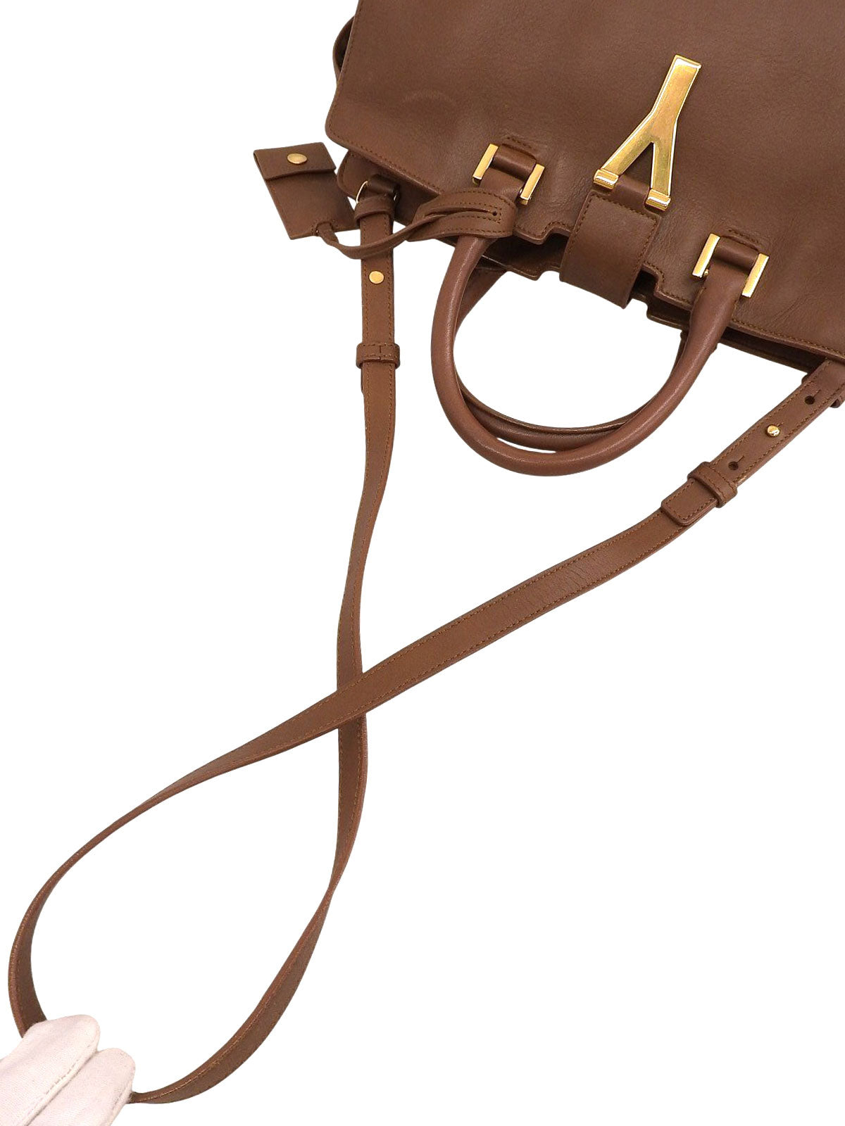 Cabas Chic 棕色两用手提包