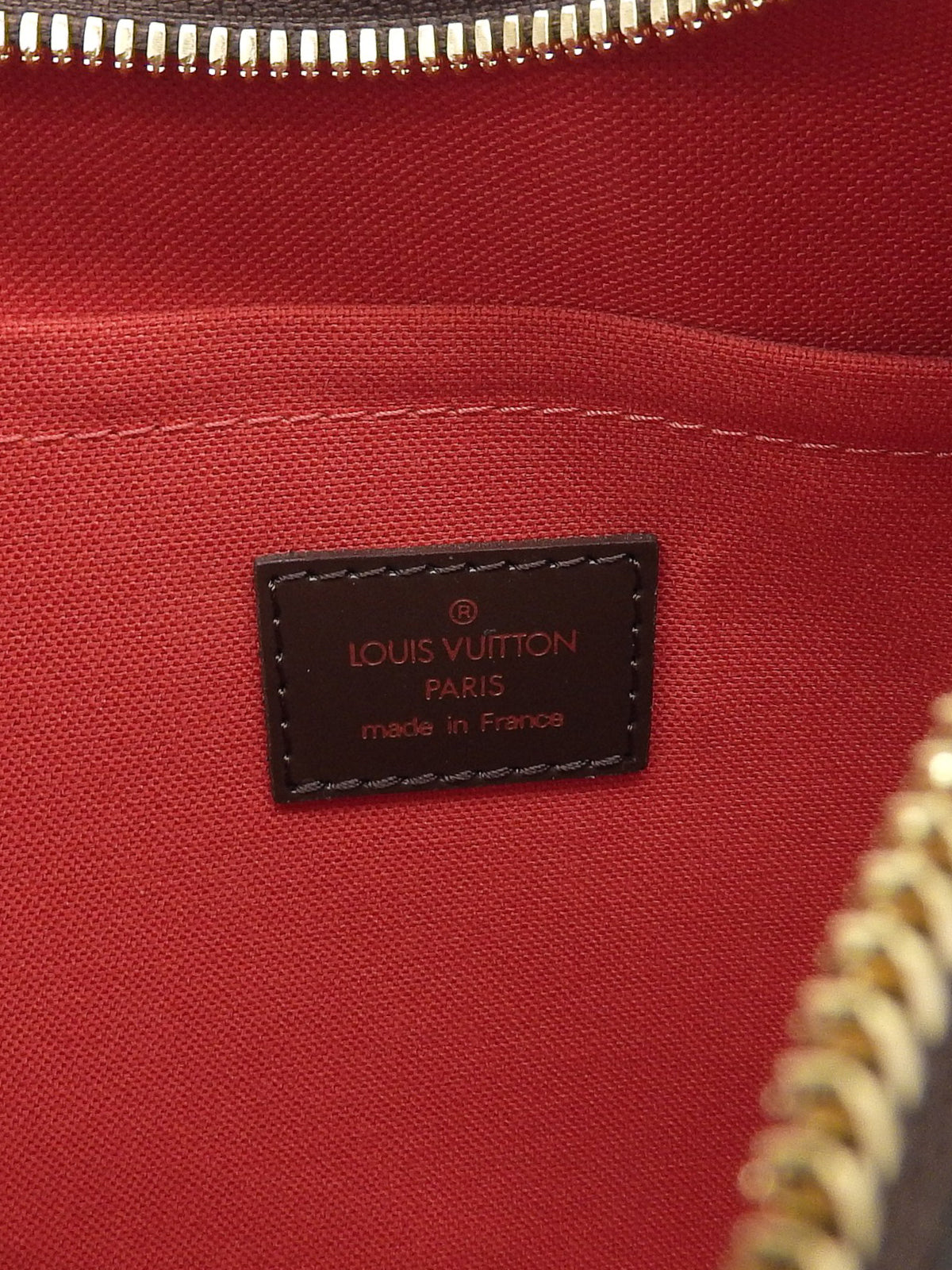 2010 Damier Thames Canvas PM Brown