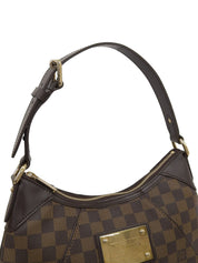 2010 Damier Thames Canvas PM Brown