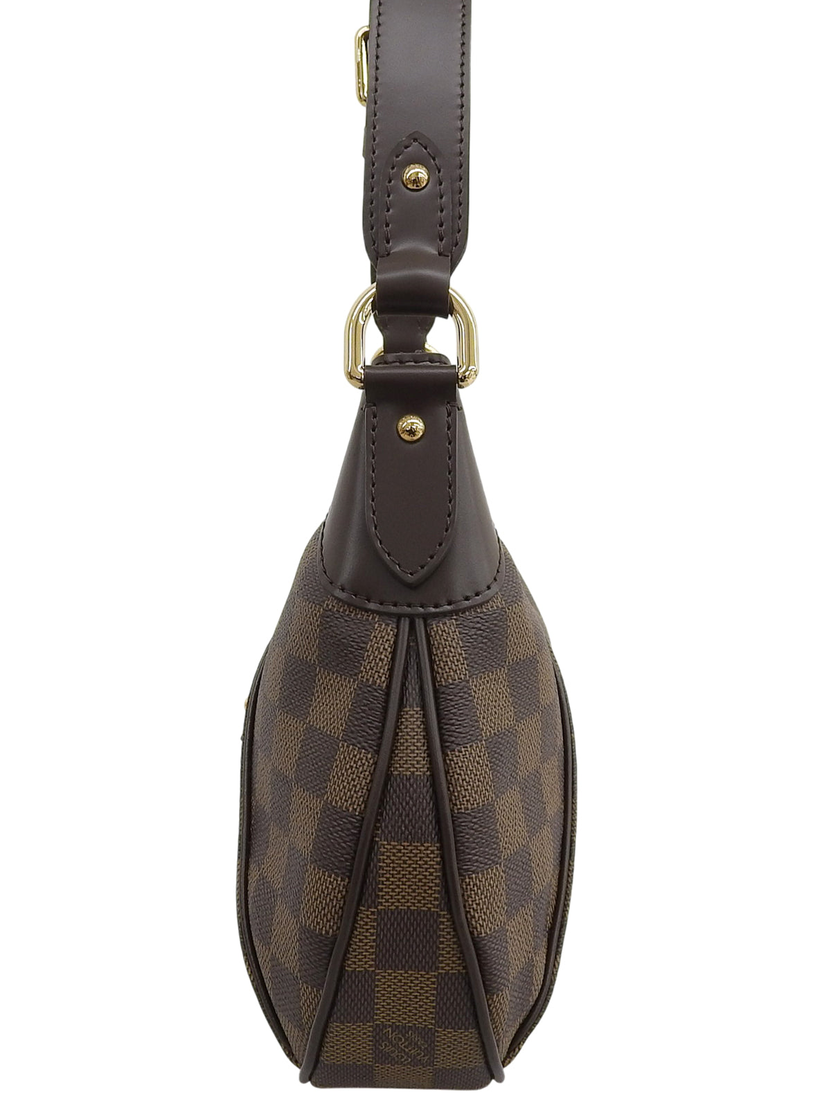 2010 Damier Thames Canvas PM Brown